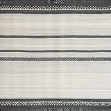 Ultra Soft Area Rug, Non Slip, Stain Resistant, Washable Area Rugs for Living Room, Bedroom, Chic Black and White Trellis Artwork(White)