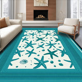 Lively Turquoise Seascape Influence(White)