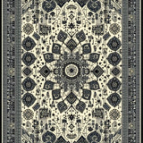 Stylish Geometric Layered Circular Art(Black)