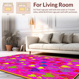 Joyful Radiant Pink Splash Art(Pink)