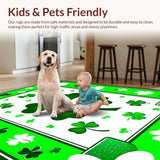 Lucky Green Celtic Design Doormat(Green)