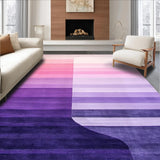 Ultra Soft Area Rug, Non Slip, Stain Resistant, Washable Area Rugs for Living Room, Bedroom, Gradient Soft Pastel Aesthetic(Pink)