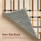 Chic Beige Geometric Arrangement(Beige)