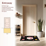 Vibrant Cosmic Mushroom(Pink)