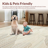 Elegant Off White Ogee Design(Beige)