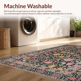 Artful Distressed Floral(Black)