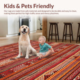 Cozy Colorful Trellis(Red)