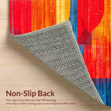 Energetic Multi Hued Design(Red)