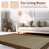 Bold Textured Nature Inspired Style(Beige)