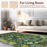 Minimalist Subdued Trellis Texture(Green)