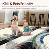 Vibrant Curvilinear Aesthetic Print(Gray)