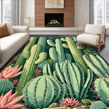 Elegant Pastel Leaf Motif(Green)