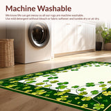 Contemporary Green Themed Bathroom Decor(Green)