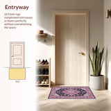 Elegant Toned Tiled Composition(Pink)