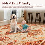 Luxurious Distressed Lattice Arrangement(Beige)