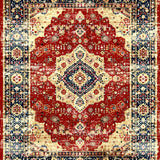 Elegant Geometric Tiled(Red)