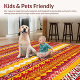 Artisan Multihued Decorative(Red)