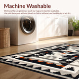 Rustic Southwestern Motif with Depth(Black)