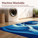 Chic Abstract Oceanic(Blue)