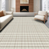 Ultra Soft Area Rug, Non Slip, Stain Resistant, Washable Area Rugs for Living Room, Bedroom, Timeless Beige Geometric Arrangement(Beige)
