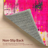 Bright Retro Color Block(Pink)