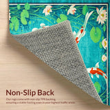 Colorful Nature Inspired Koi Design(Blue)