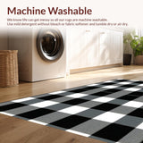 Sophisticated Neutral Plaid Arrangement(Black)