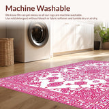 Luxurious Embossed Leaf Design(Pink)