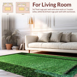 Modern Faux Grass Serenity(Green)