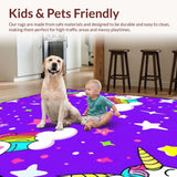 Lovely Cartoonish Whirlwind of Colors(Purple)