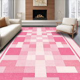 Lively Fuzzy Trellis Motif(Pink)