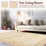 Elegant Ogee Style Abstract Arrangement(Beige)