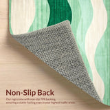 Sophisticated Light Green Swirl(Green)