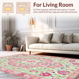 Elegant Beige Garden Motif(Green)