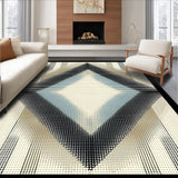 Rustic Black and Beige Diamond(Beige)