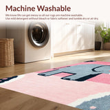 Charming Whimsical Elephant Artwork(Pink)