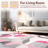 Striking Contemporary Geometric Blend(Pink)