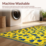 Vibrant Petal Patterned Visual(Yellow)