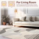 Chic Contemporary Arch Motif(Beige)