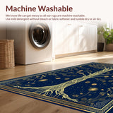 Elegant Viking Mythology Motif(Blue)