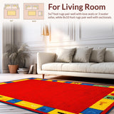 Interactive Colorful Character Layout(Red)