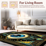 Elegant Cultural Eye Illustration(Black)