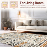 Tribal Earthy Tones Geometric Design(Gray)