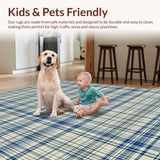 Inviting Plaid Warmth and Texture(Beige)