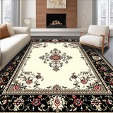 Classic Black Ivory Medallion Elegance(Ivory)