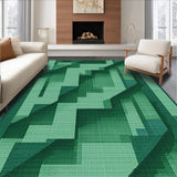 Contemporary Green Stripe Aesthetic(Green)