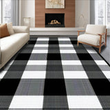 Sophisticated Graphical Plaid Element(Black)