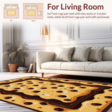 Lively Sweet Design with Round Shape(Beige)