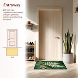 Artistic Leaf Motif(Green)