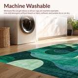 Eco Friendly Gradient Abstract Motif(Green)